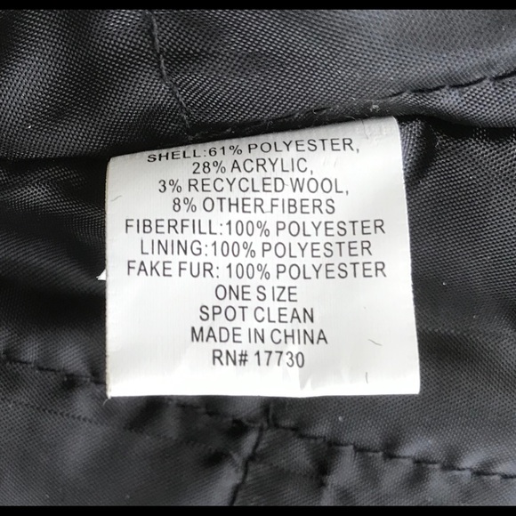 Tweed and Fake Mouton Woodsman’s Hat - Picture 7 of 7